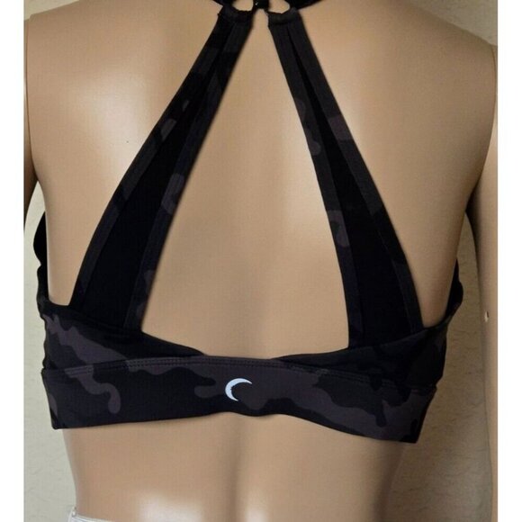 Zyia active Forest Camo Adjustable Mesh padded Sport Bra size M - Picture 4 of 6